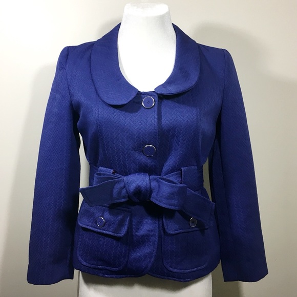Tulle Jackets & Blazers - Tulle | Royal Blue Button Up Jacket